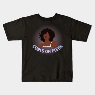 curls on fleek Kids T-Shirt